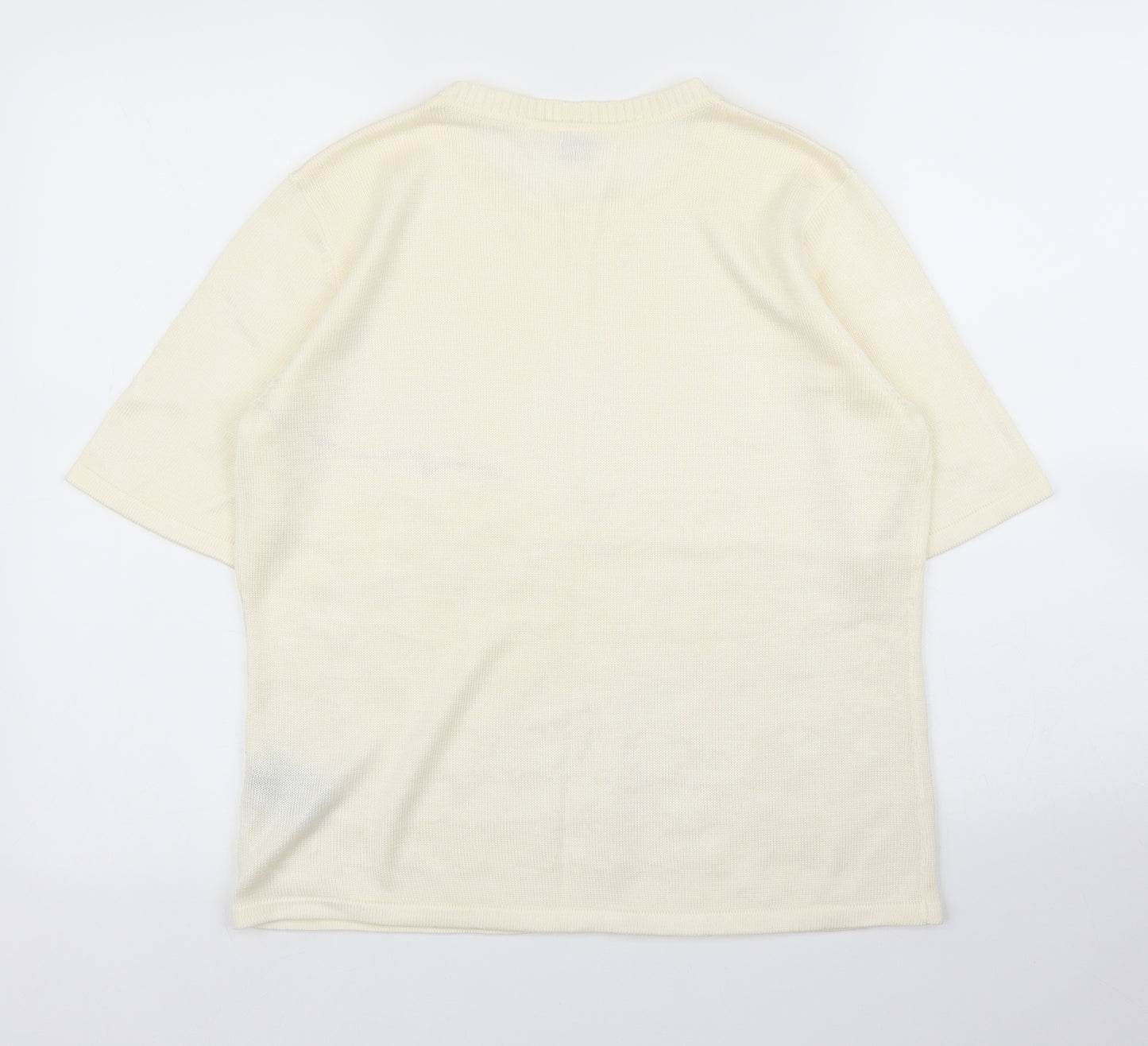 Preworn Womens Ivory   Pullover Jumper Size 12