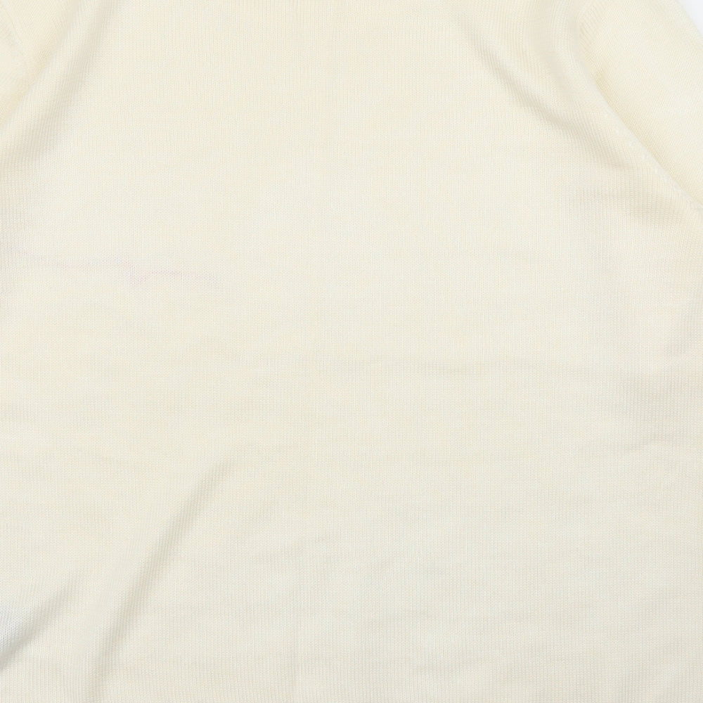 Preworn Womens Ivory   Pullover Jumper Size 12