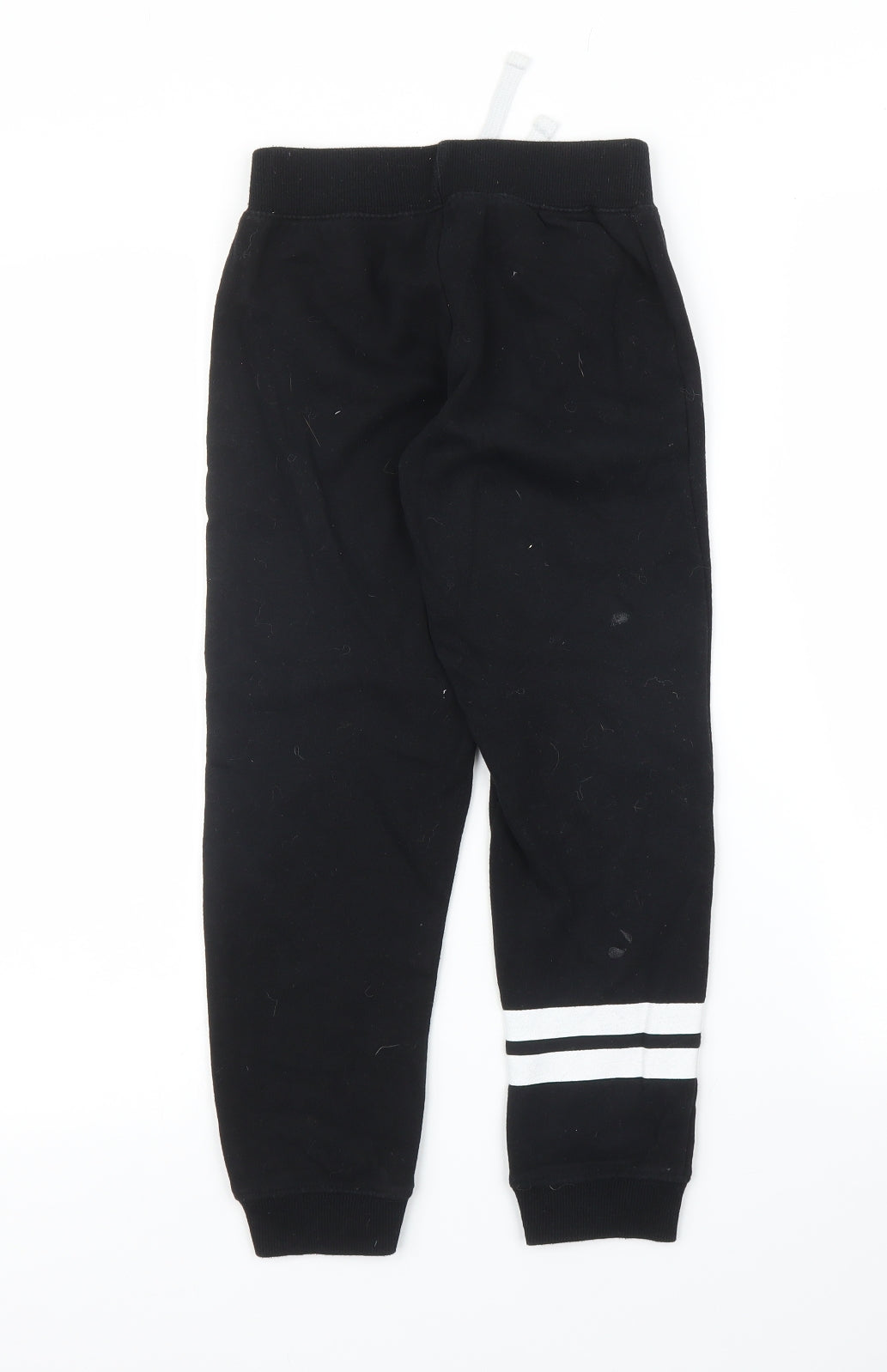 Primark Girls Black   Sweatpants Trousers Size 7-8 Years