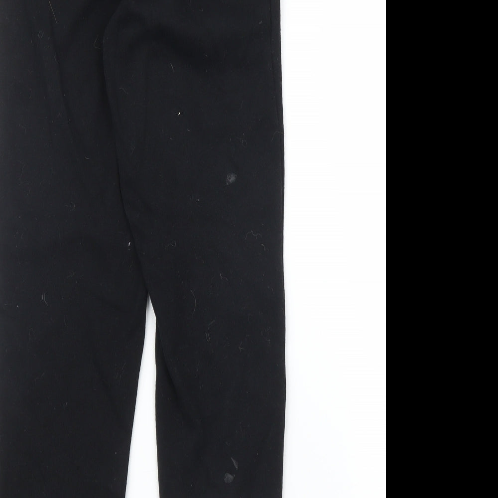 Primark Girls Black   Sweatpants Trousers Size 7-8 Years