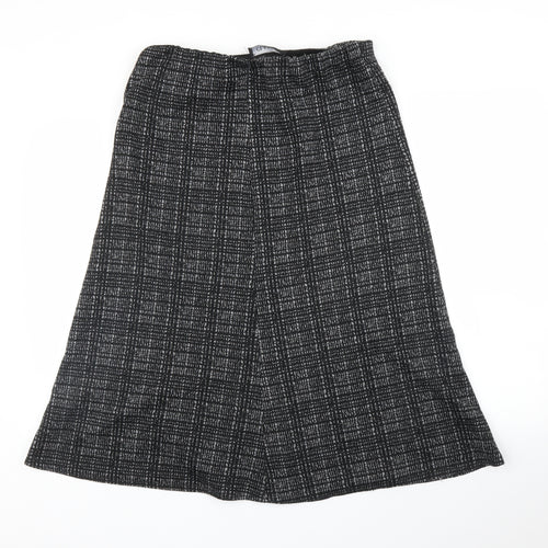 Classics Womens Grey   A-Line Skirt Size M
