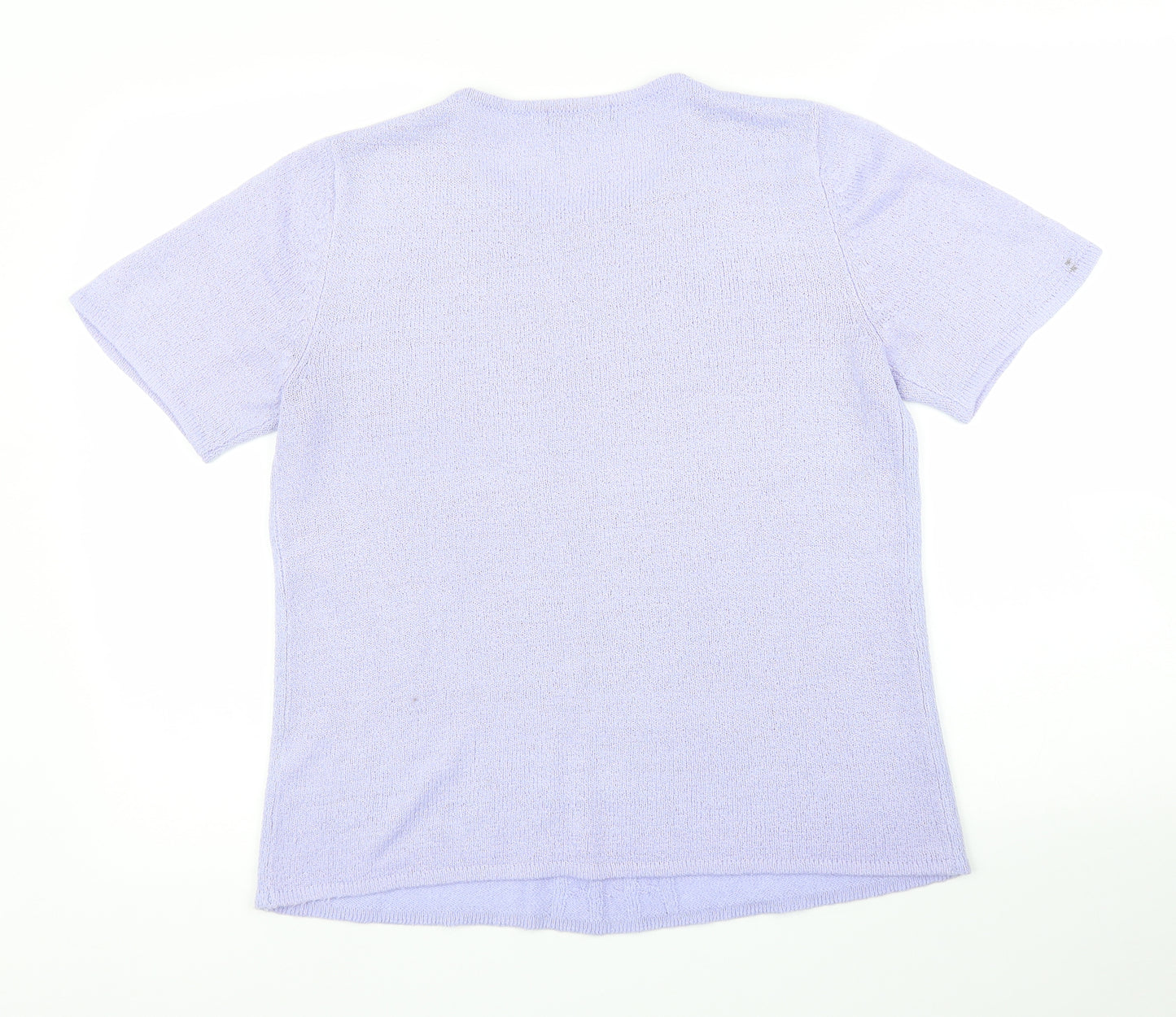BM Womens Purple   Basic T-Shirt Size S