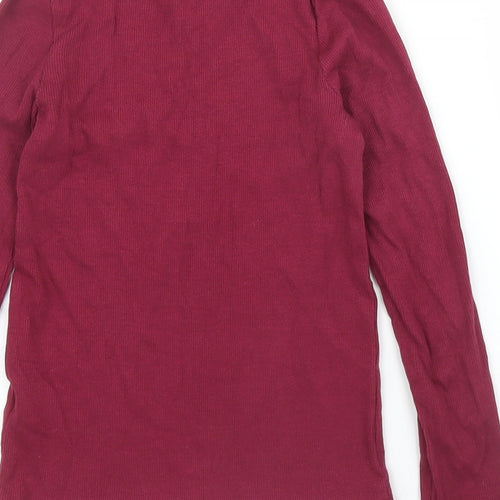 Nutmeg Girls Purple   Basic T-Shirt Size 7 Years