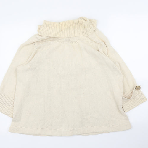 M&S Womens Beige   Cardigan Jumper Size 22