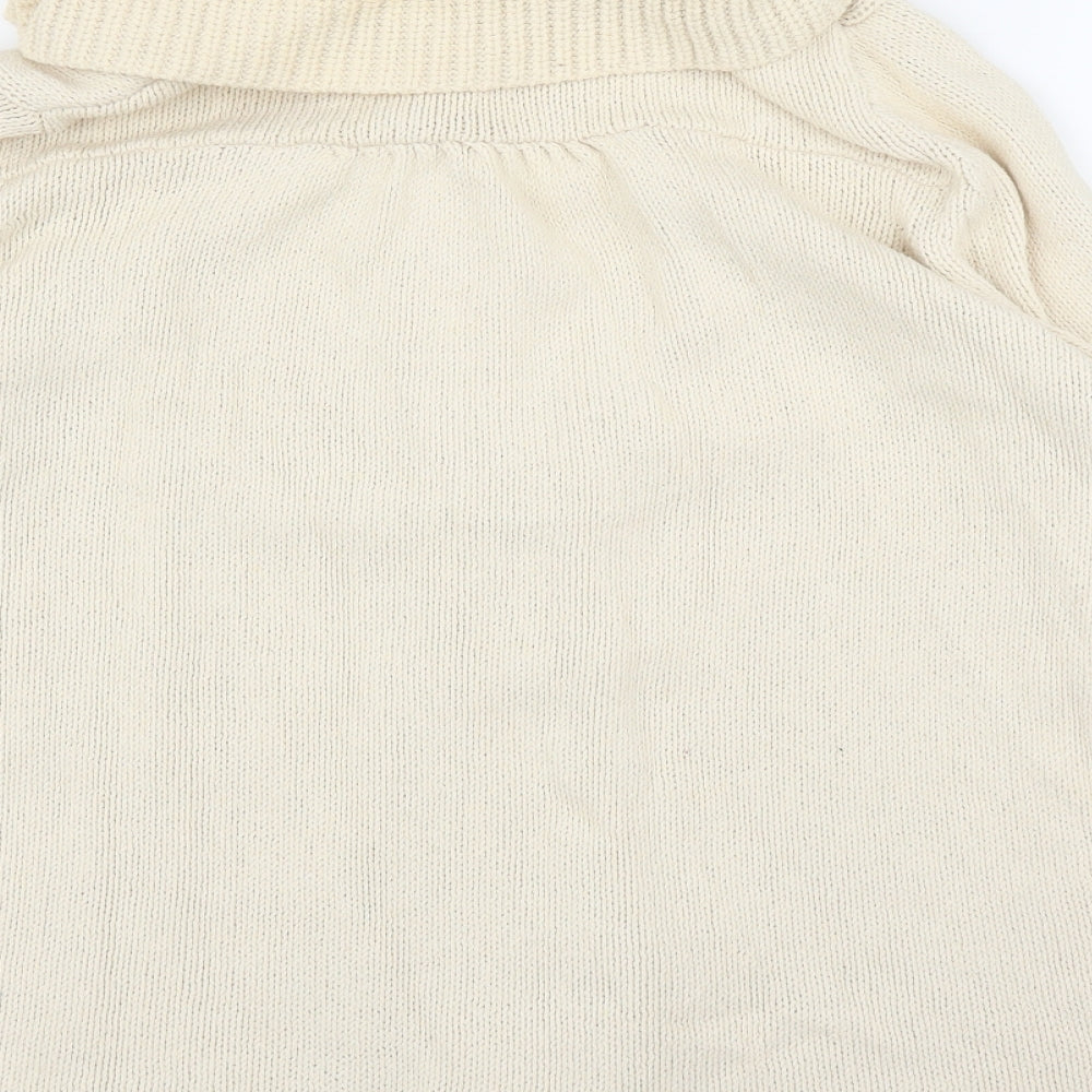 M&S Womens Beige   Cardigan Jumper Size 22