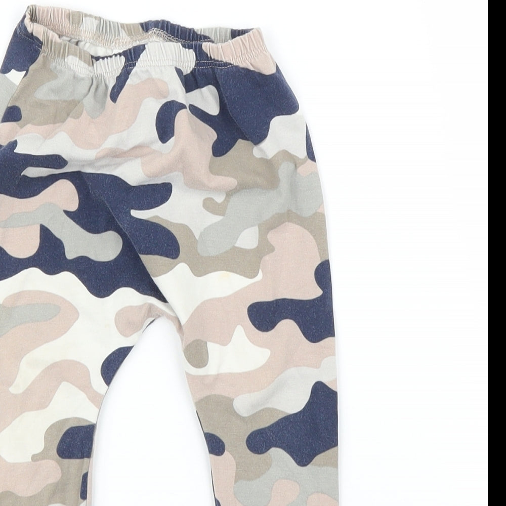 NEXT Baby Green Camouflage  Capri Leggings Size 12 Months
