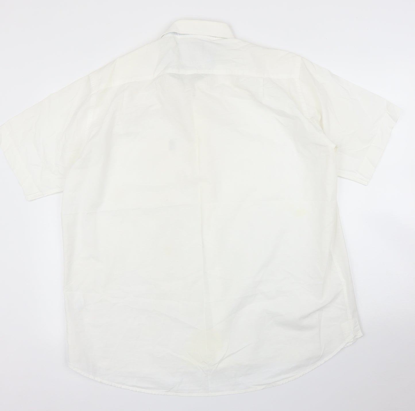Viyella Mens White    Button-Up Size XL