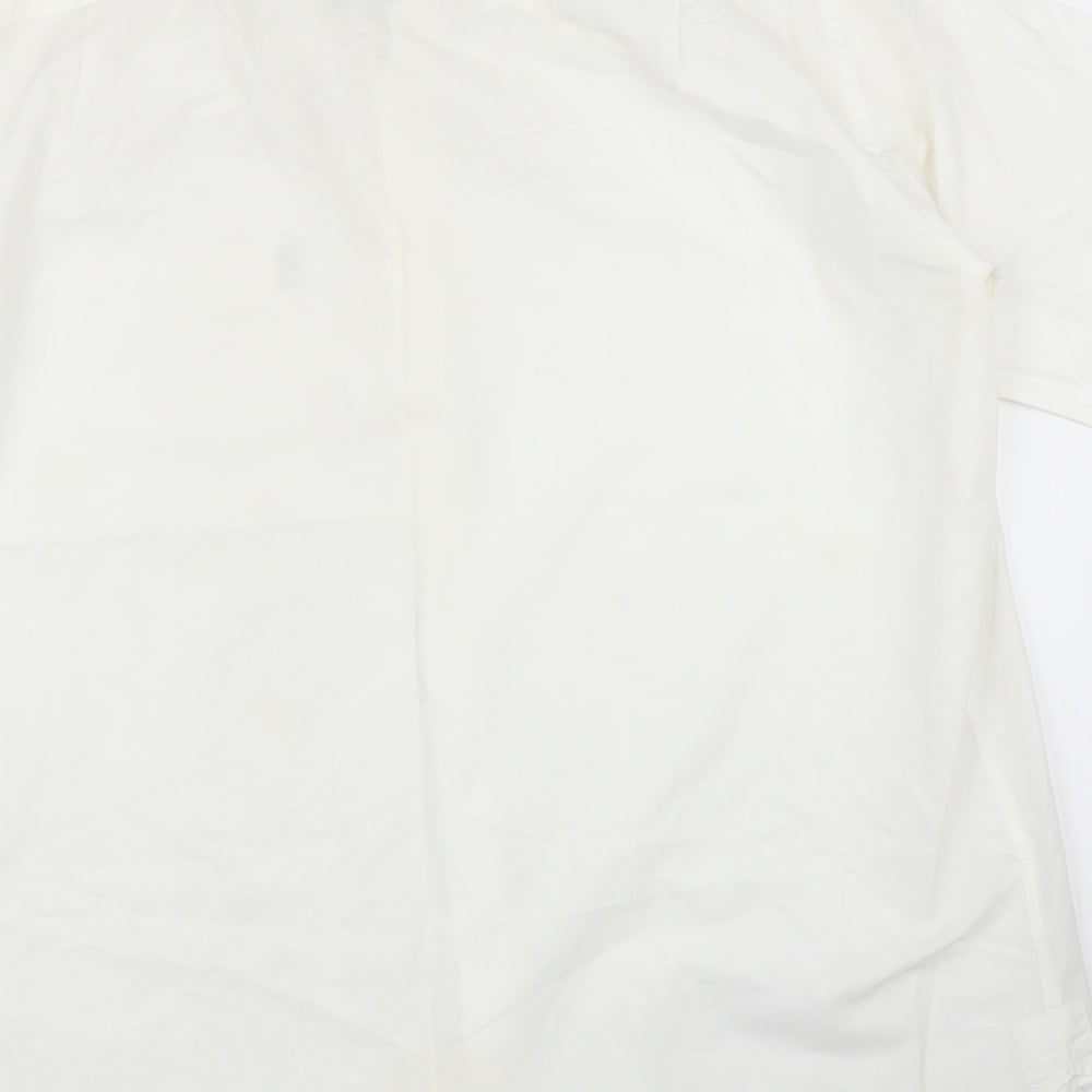 Viyella Mens White    Button-Up Size XL