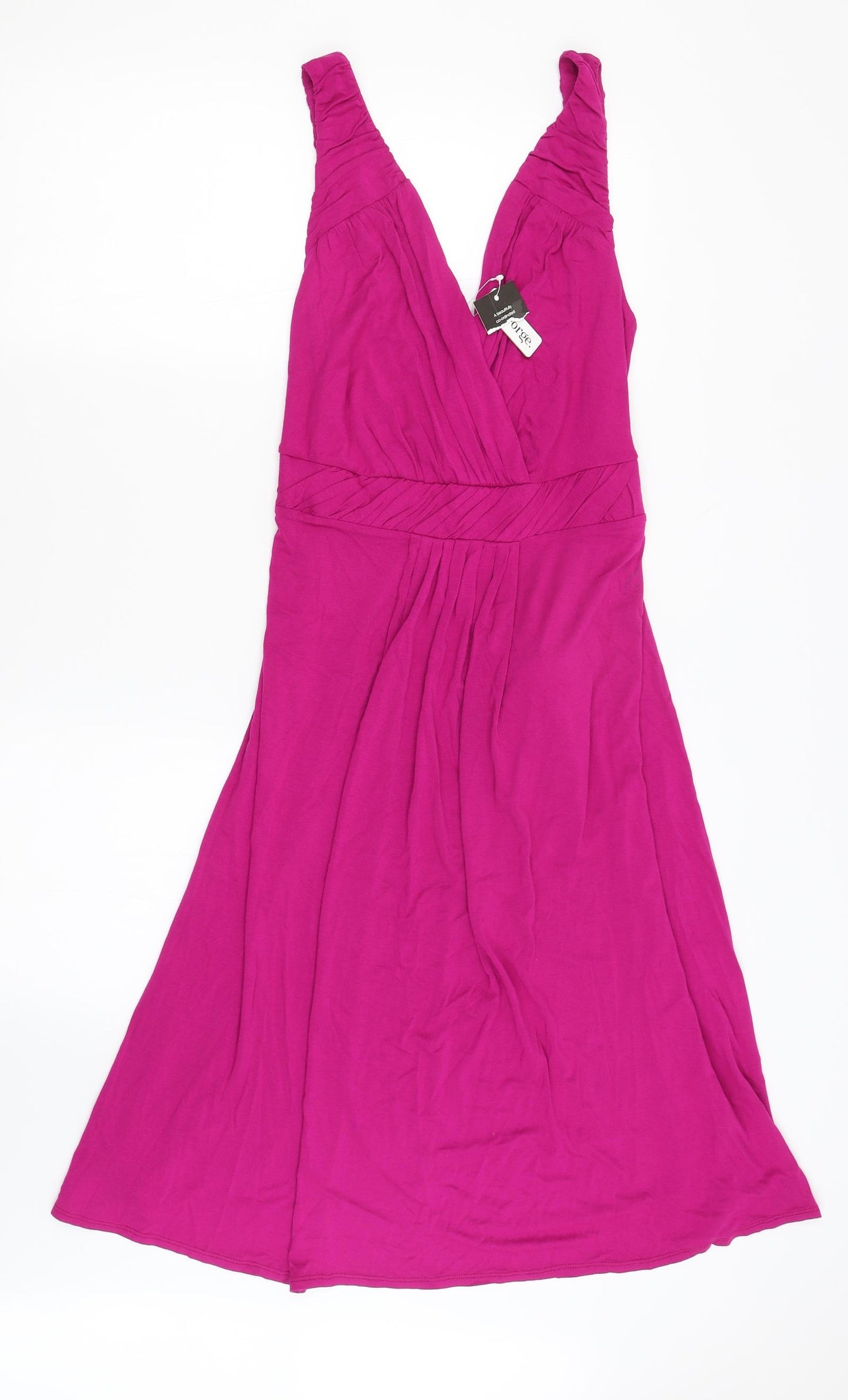 George Womens Pink   Fit & Flare  Size 16