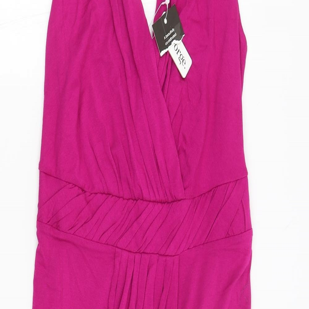 George Womens Pink   Fit & Flare  Size 16