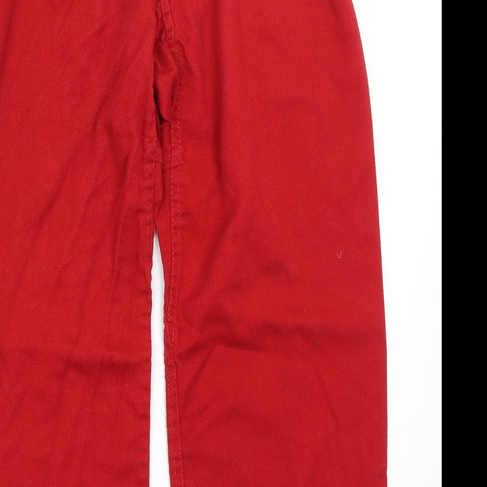Rupla Boys Red   Jogger Trousers Size 6-7 Years