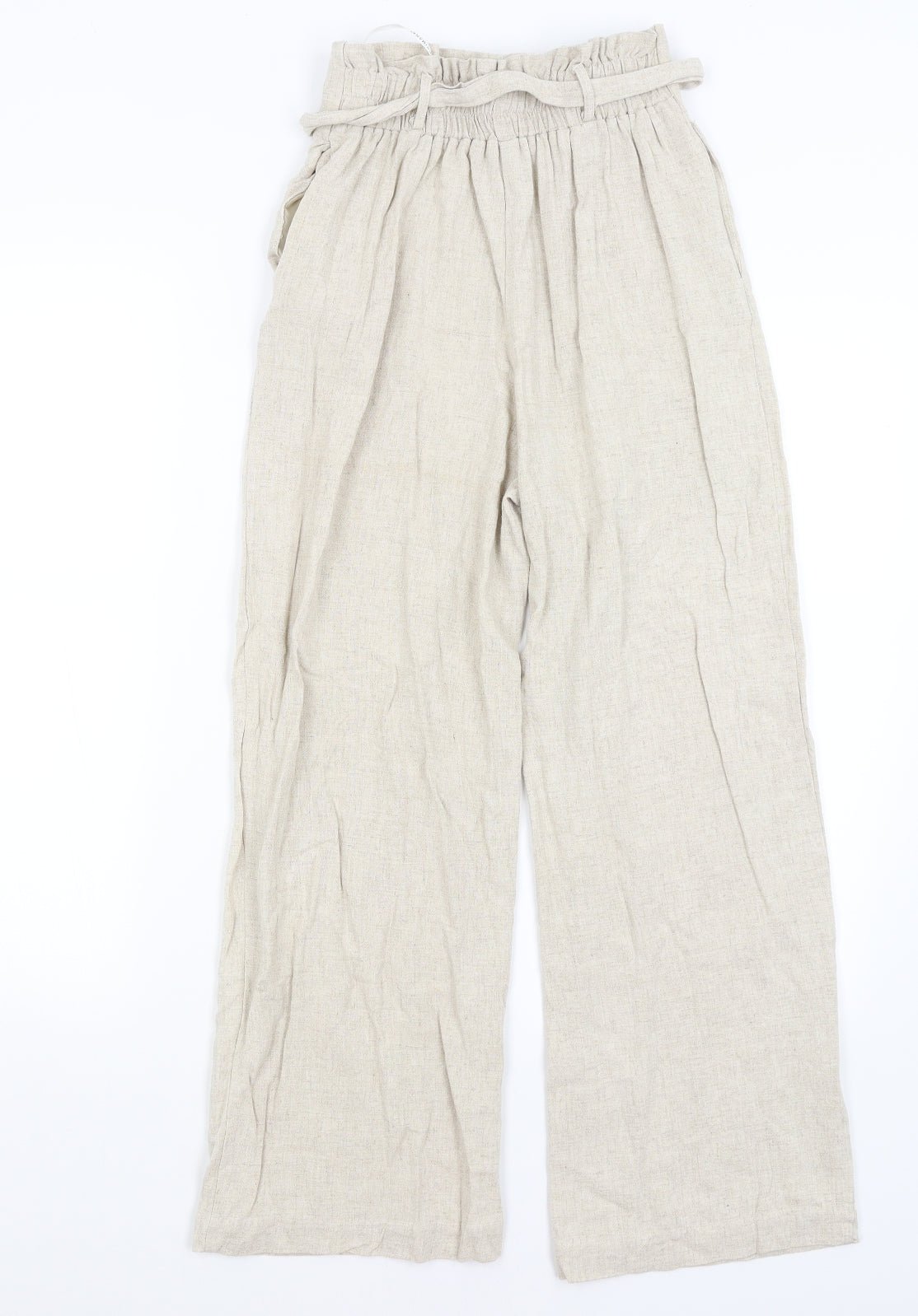 Primark Womens Beige   Trousers  Size 4 L25 in