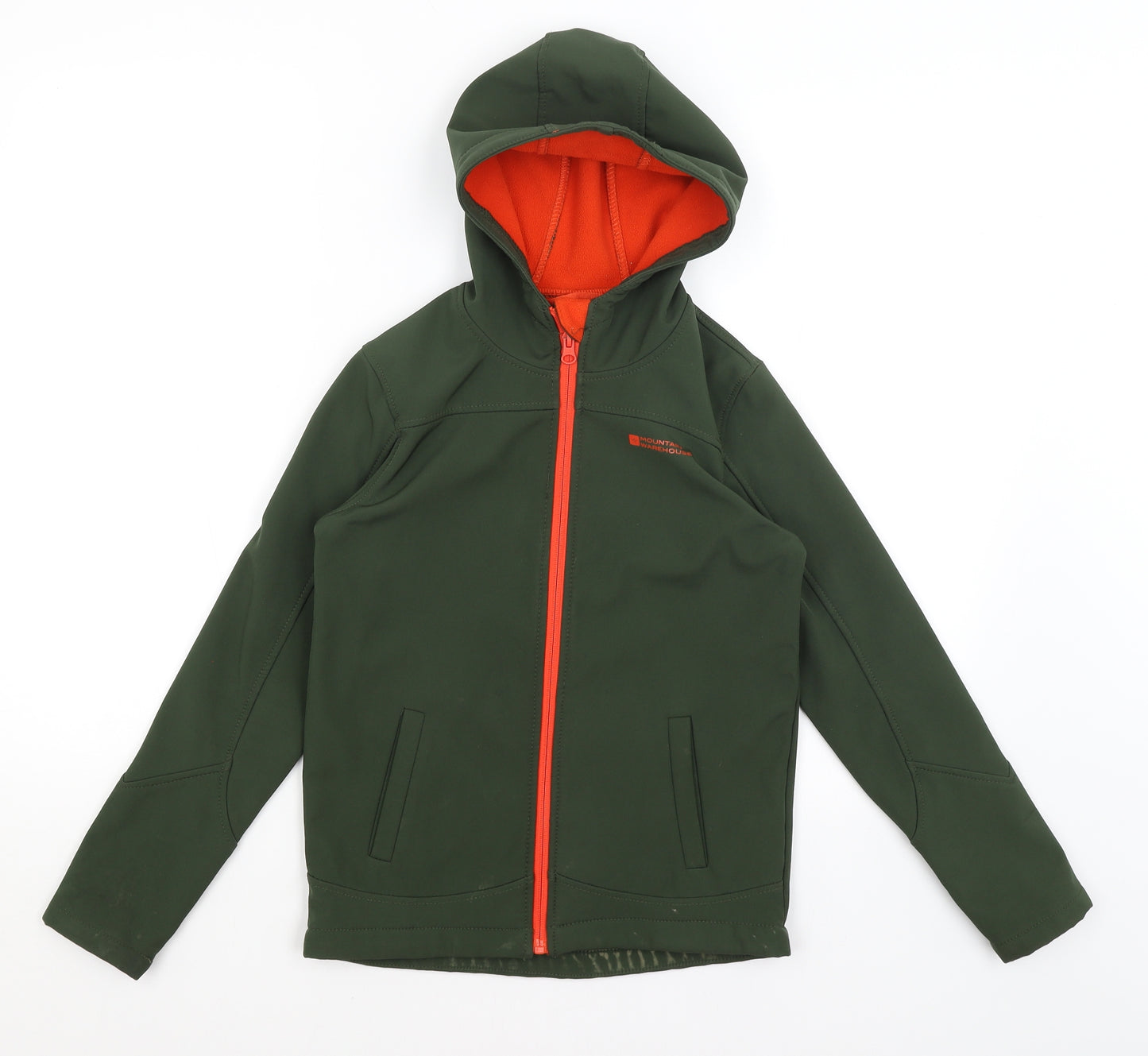Mountain Warehouse Boys Green   Windbreaker Coat Size 9-10 Years