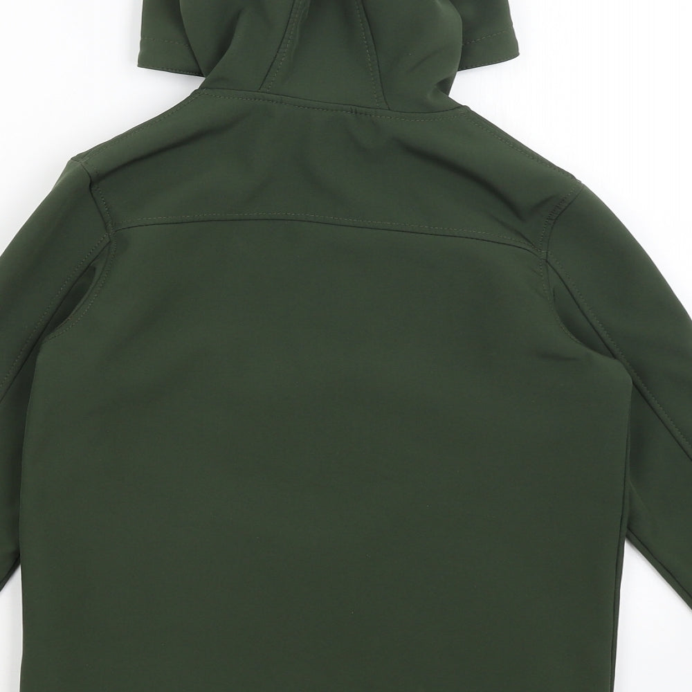 Mountain Warehouse Boys Green   Windbreaker Coat Size 9-10 Years