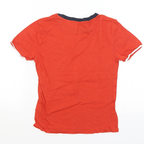 Jack Wills Womens Red   Basic T-Shirt Size 10