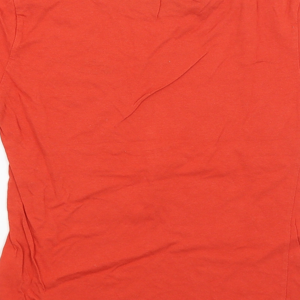 Jack Wills Womens Red   Basic T-Shirt Size 10