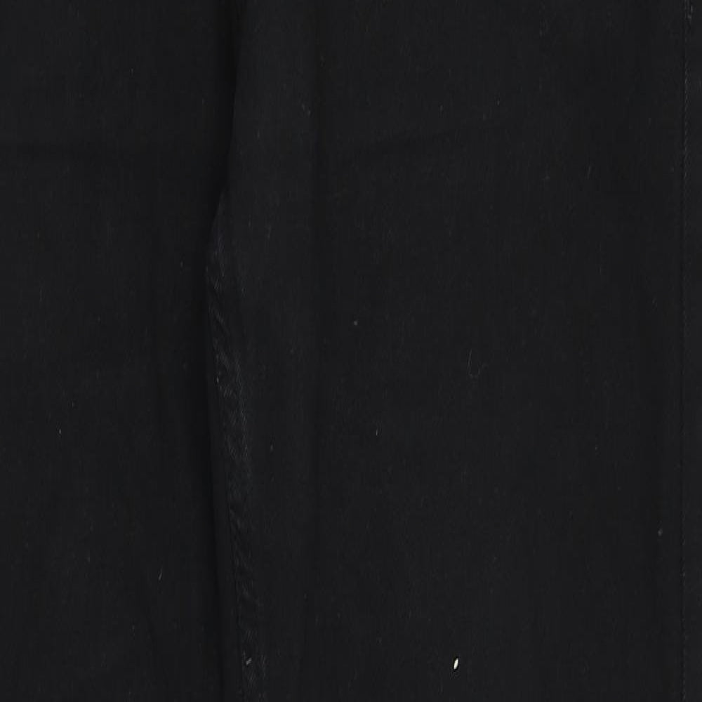 Topman Mens Black   Straight Jeans Size 36 in L32 in