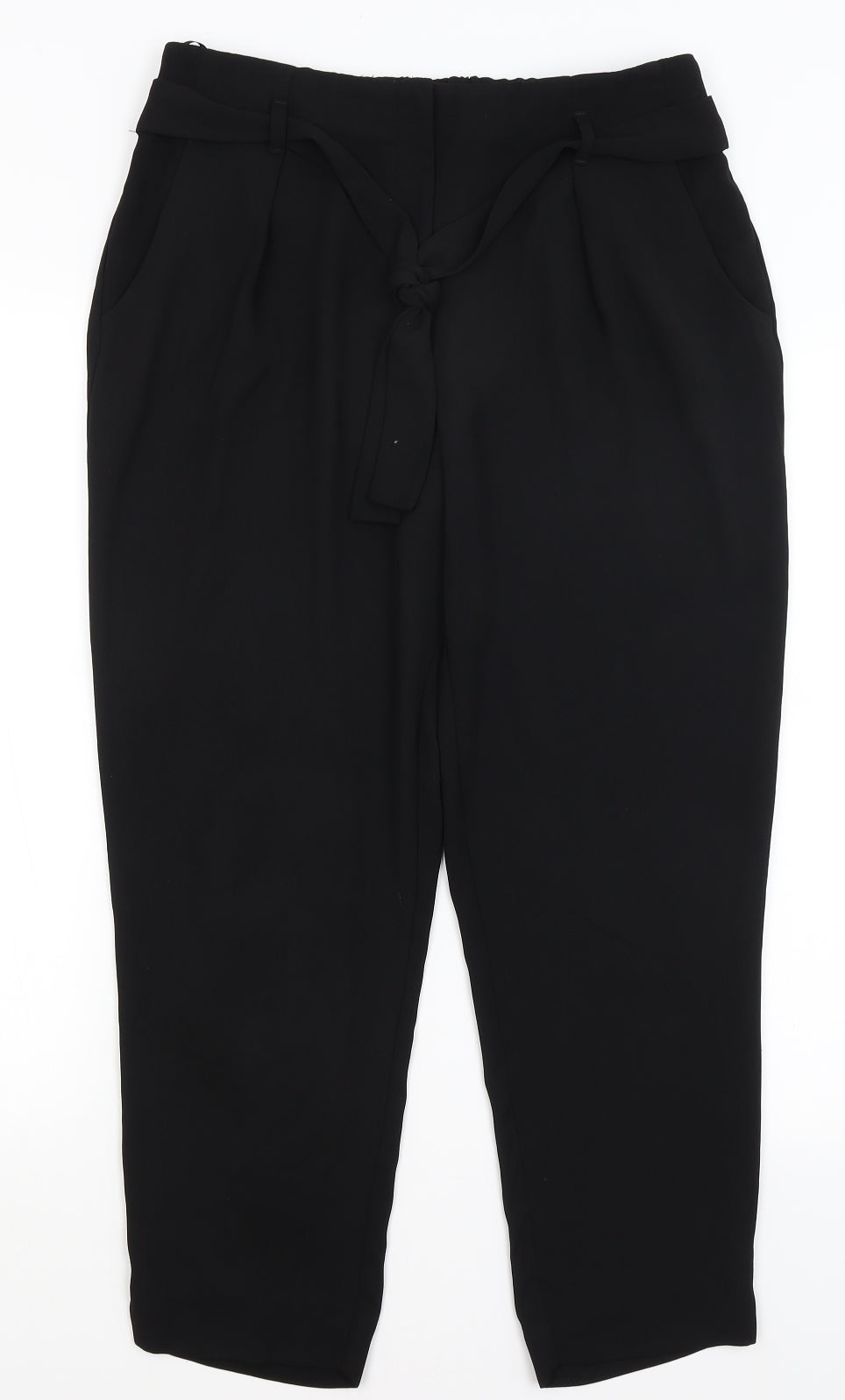 River Island Womens Black   Trousers  Size 14 L26 in