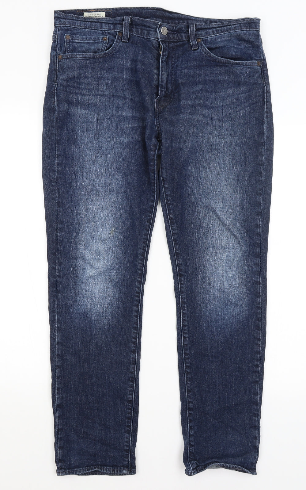 Levi Mens Blue   Straight Jeans Size 32 in L29 in