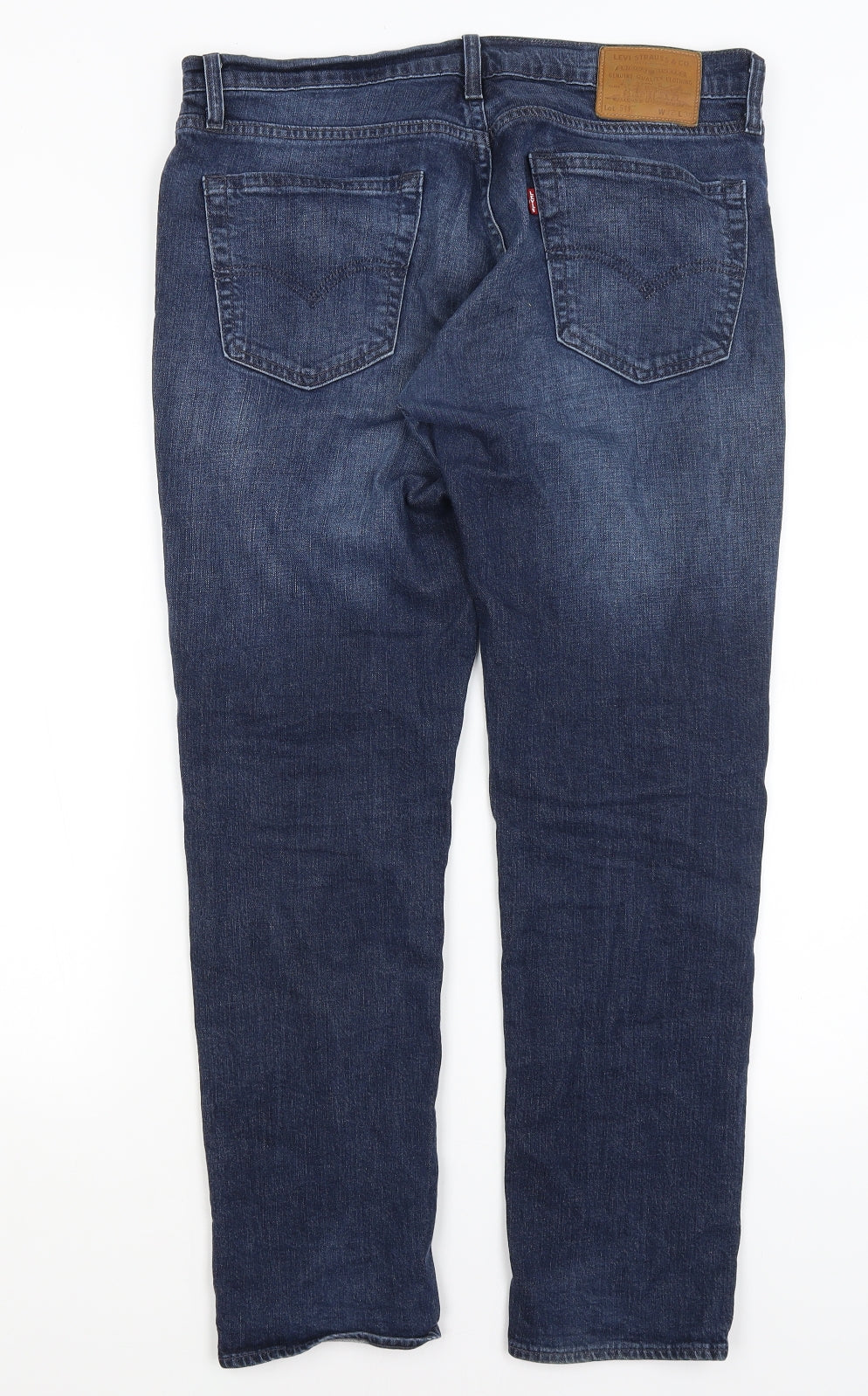 Levi Mens Blue   Straight Jeans Size 32 in L29 in