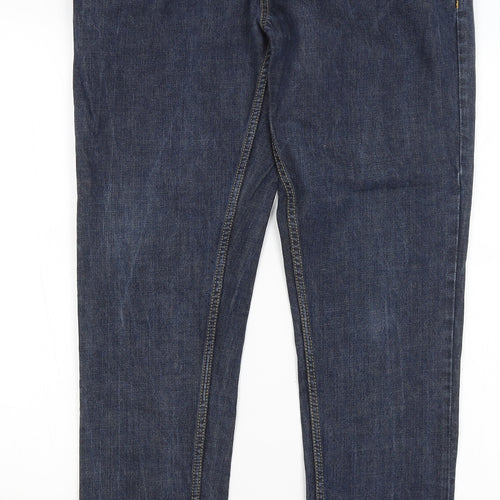 Peacocks Womens Blue   Skinny Jeans Size 34 in L30 in