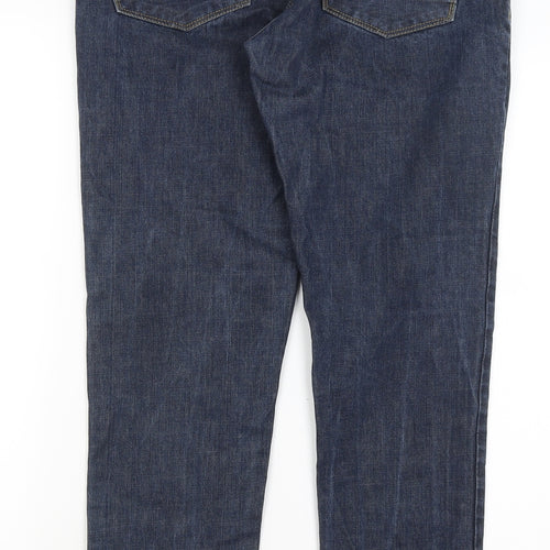 Peacocks Womens Blue   Skinny Jeans Size 34 in L30 in