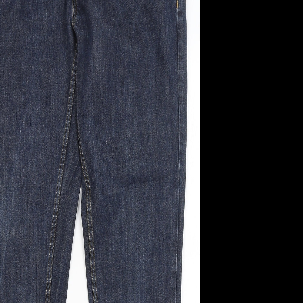 Peacocks Womens Blue   Skinny Jeans Size 34 in L30 in