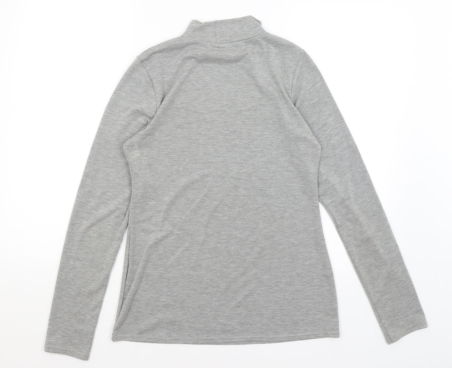 Boohoo Womens Grey   Basic T-Shirt Size 14