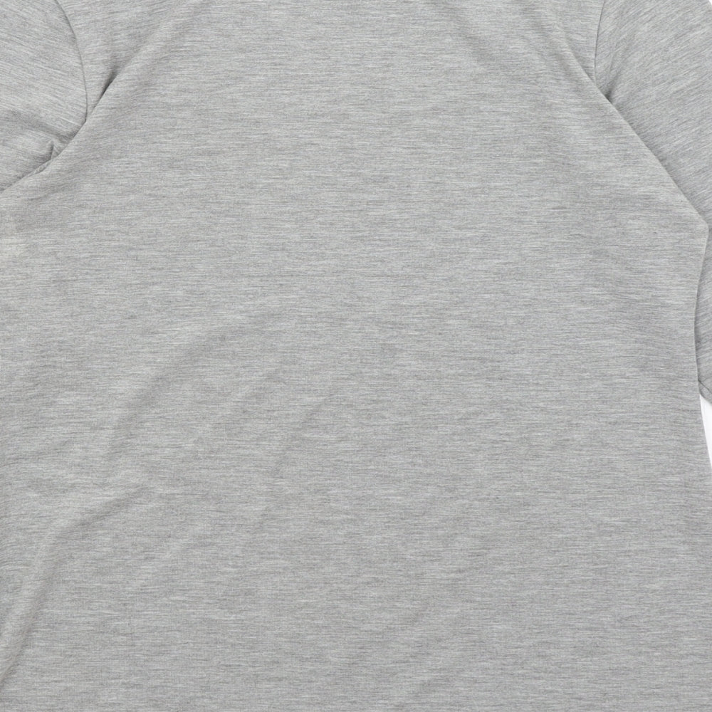 Boohoo Womens Grey   Basic T-Shirt Size 14
