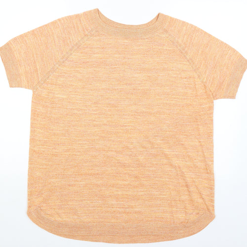 TU Womens Orange   Basic T-Shirt Size 20