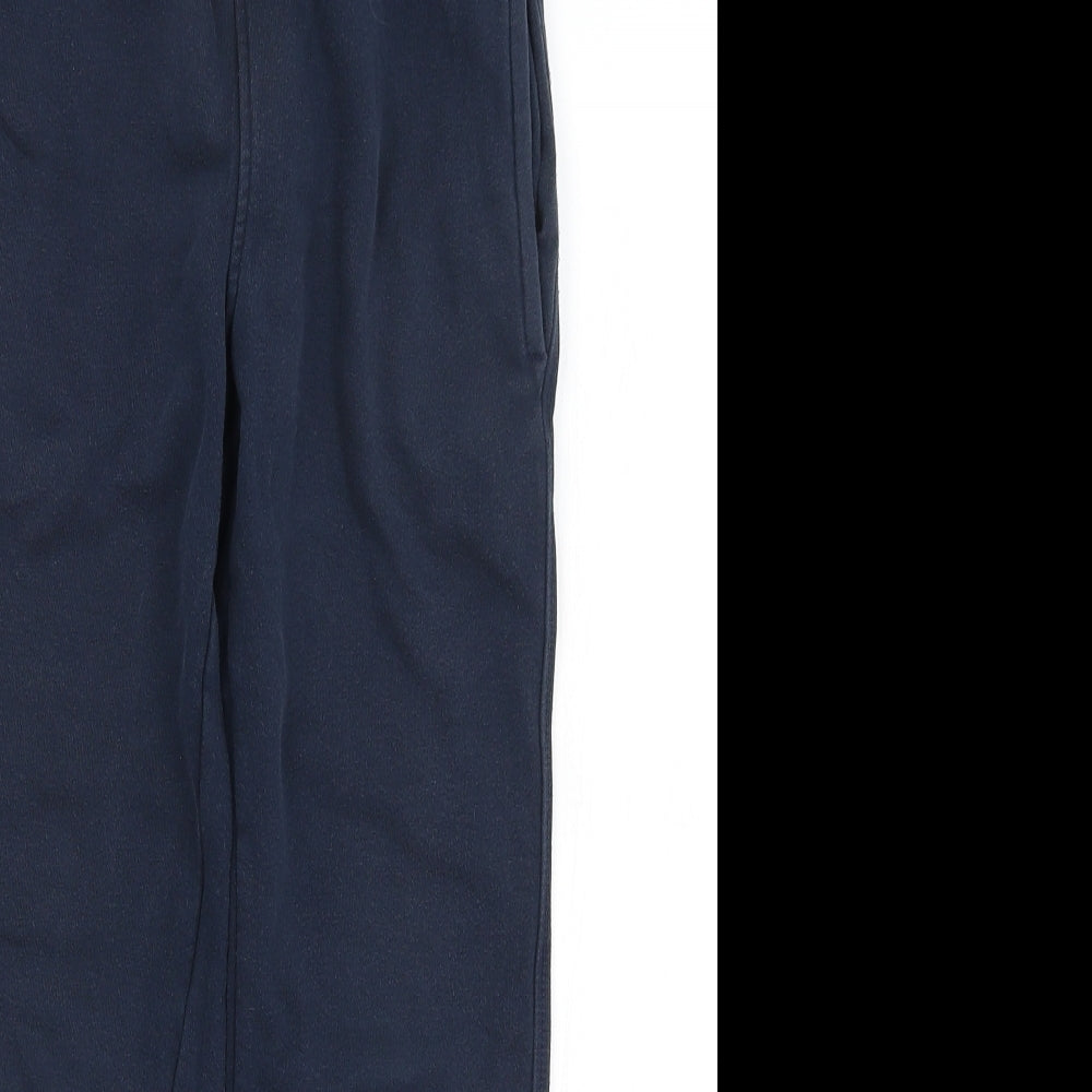 M&S Boys Blue   Jogger Trousers Size 9-10 Years