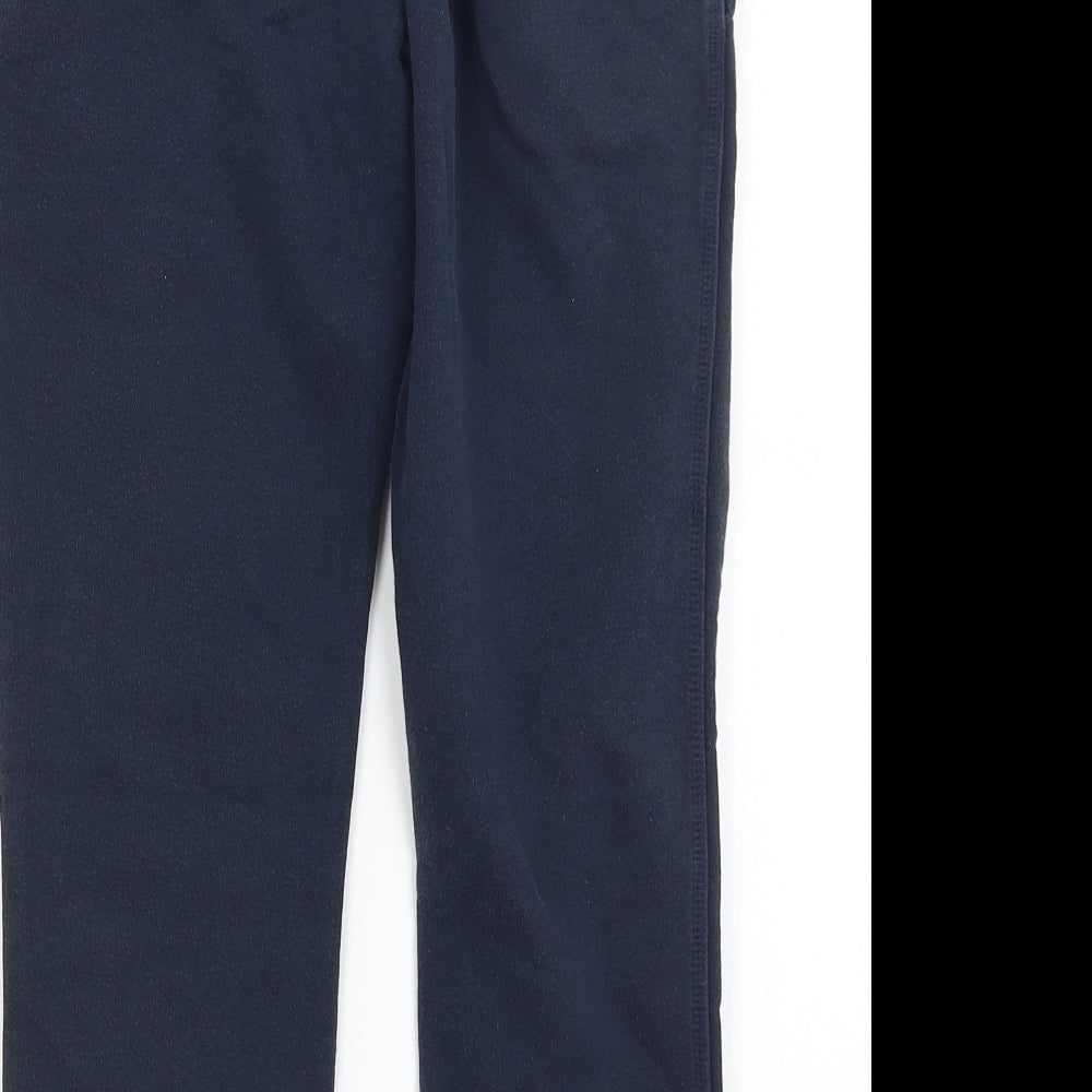 M&S Boys Blue   Jogger Trousers Size 9-10 Years