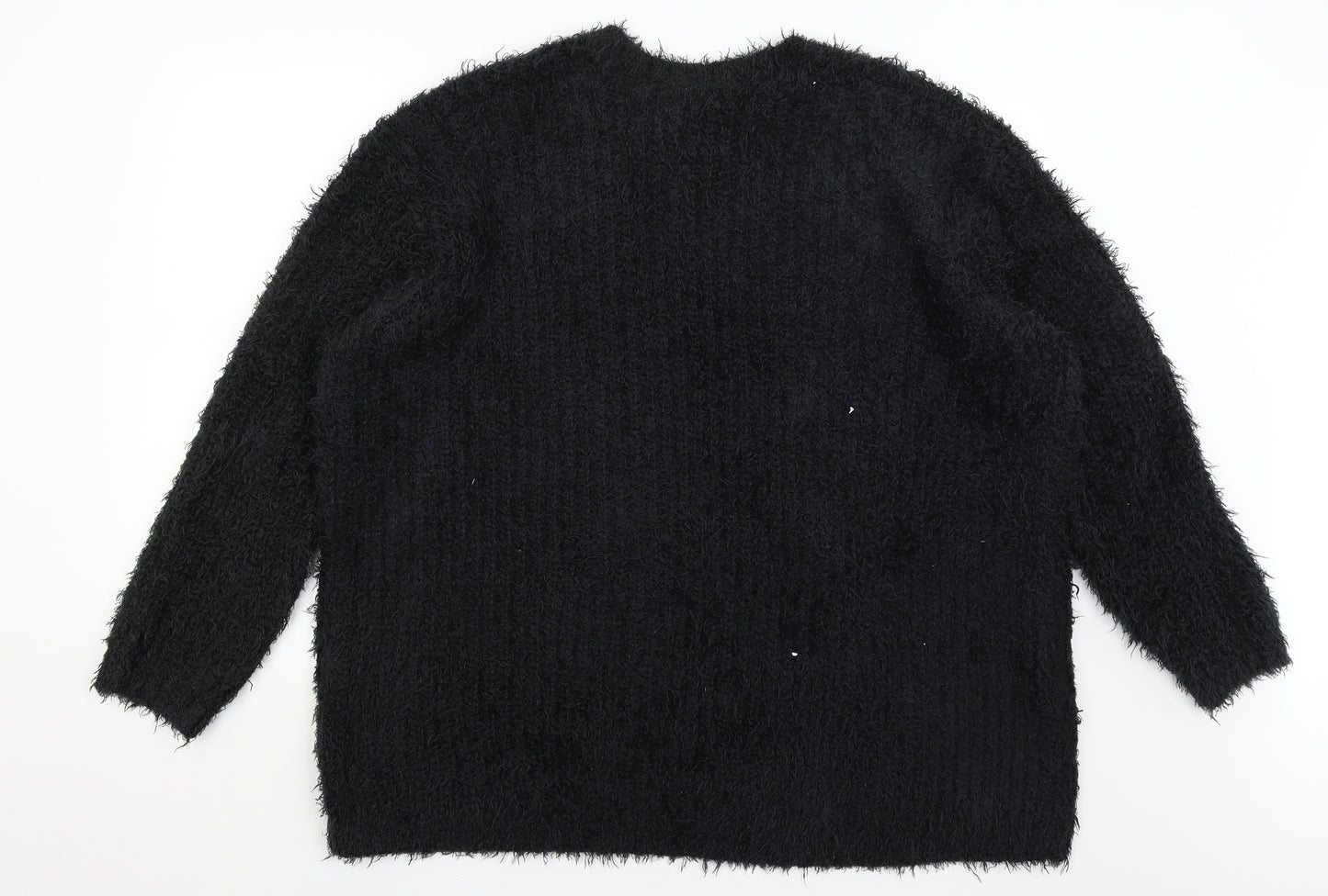 Kensie Womens Black   Cardigan Jumper Size XL