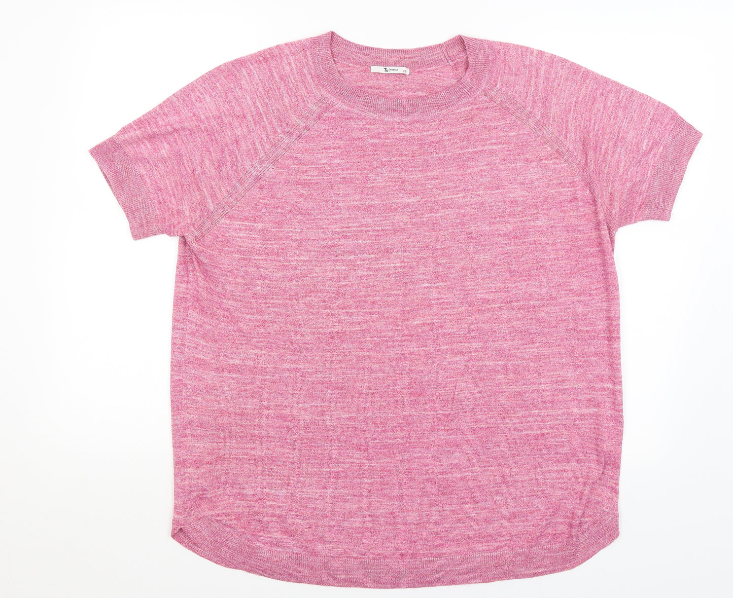 TU Womens Pink   Basic T-Shirt Size 20