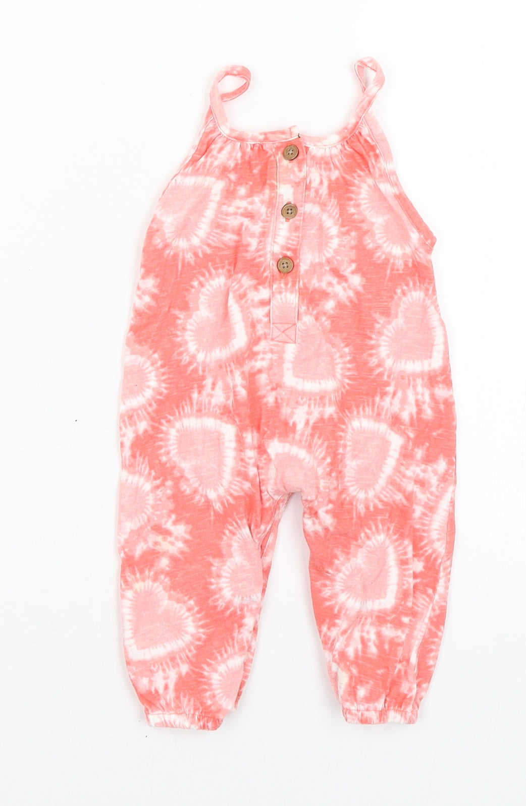Nutmeg Baby Pink   Romper One-Piece Size 3-6 Months
