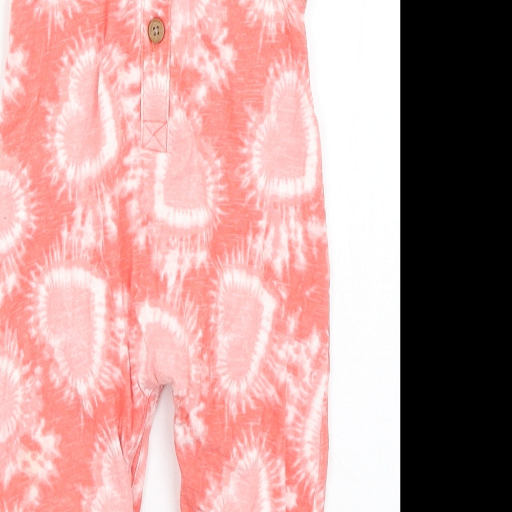 Nutmeg Baby Pink   Romper One-Piece Size 3-6 Months