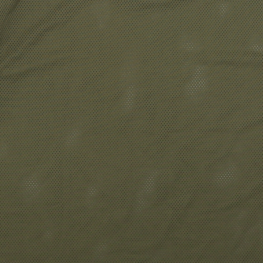 Air Time Mens Green   Basic T-Shirt Size L