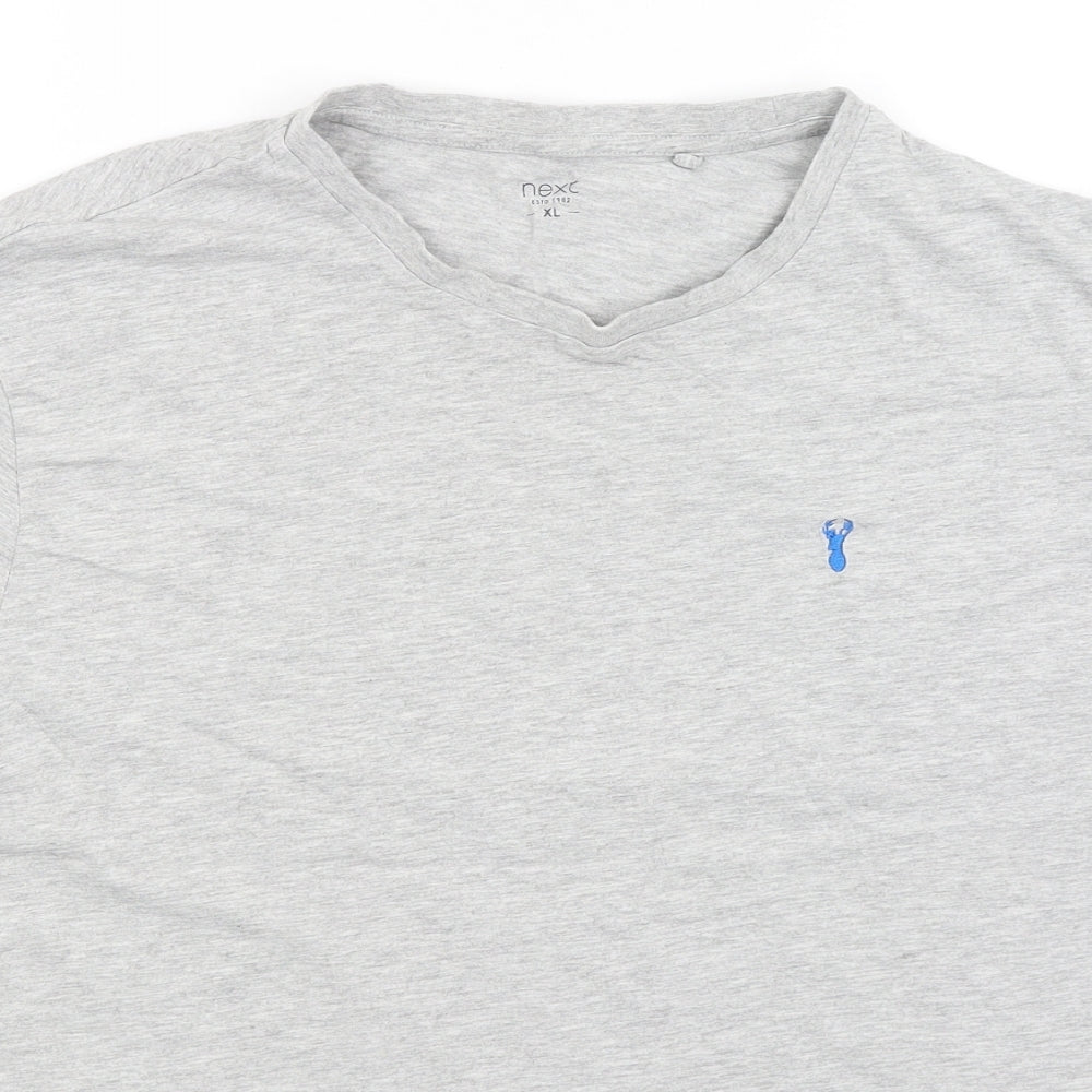 NEXT Mens Grey    T-Shirt Size XL