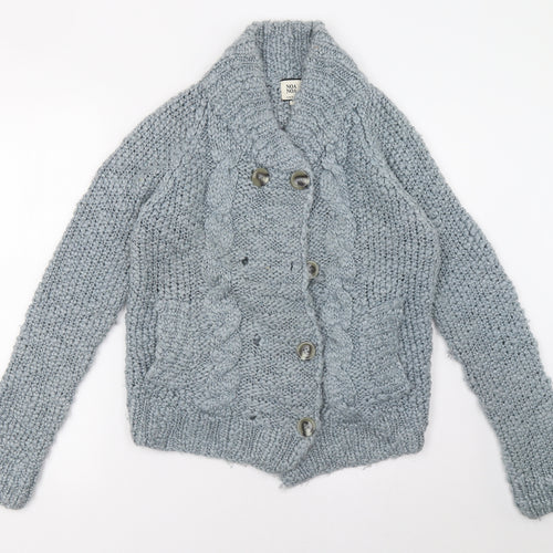 Noa Noa Womens Green  Knit Cardigan Jumper Size L