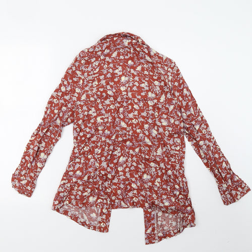 DAISY COLLECTION Womens Brown Geometric  Jacket  Size 10