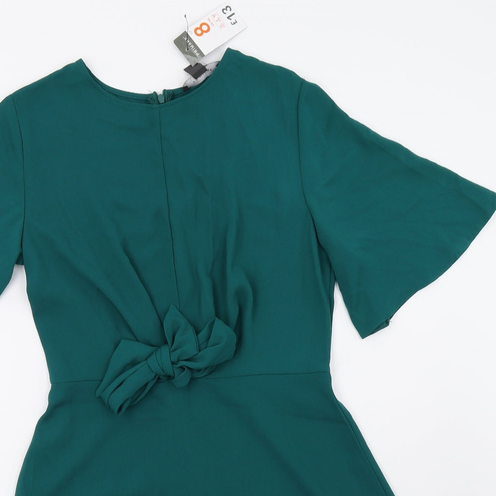 pri mark Womens Green   A-Line  Size 8