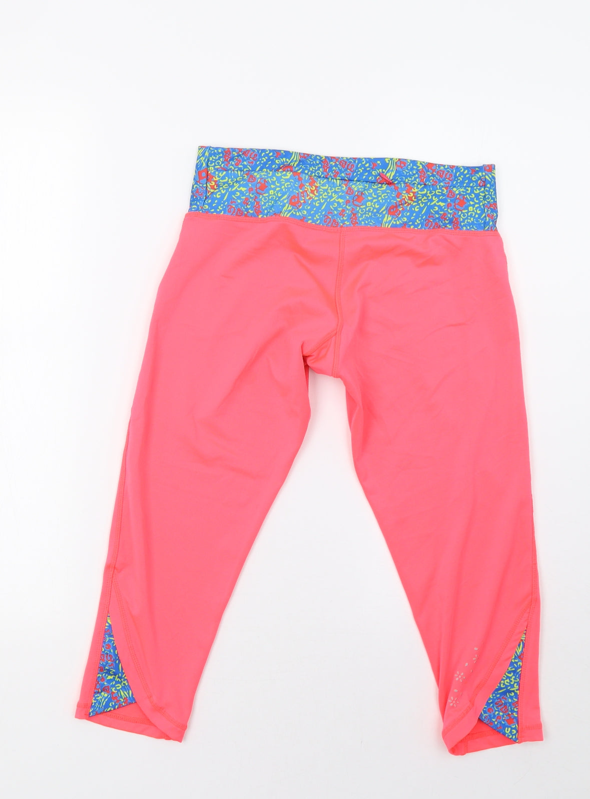 USA Pro Womens Pink   Cropped Leggings Size 8 L21 in