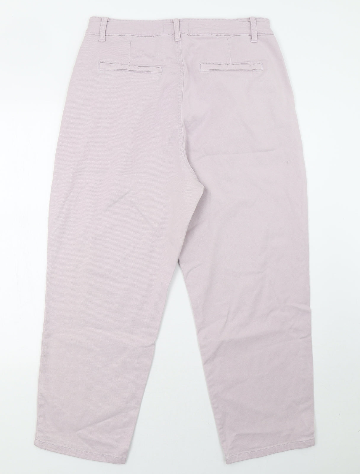 Mango Womens Pink  Denim Mom Jeans Size 12 L28 in