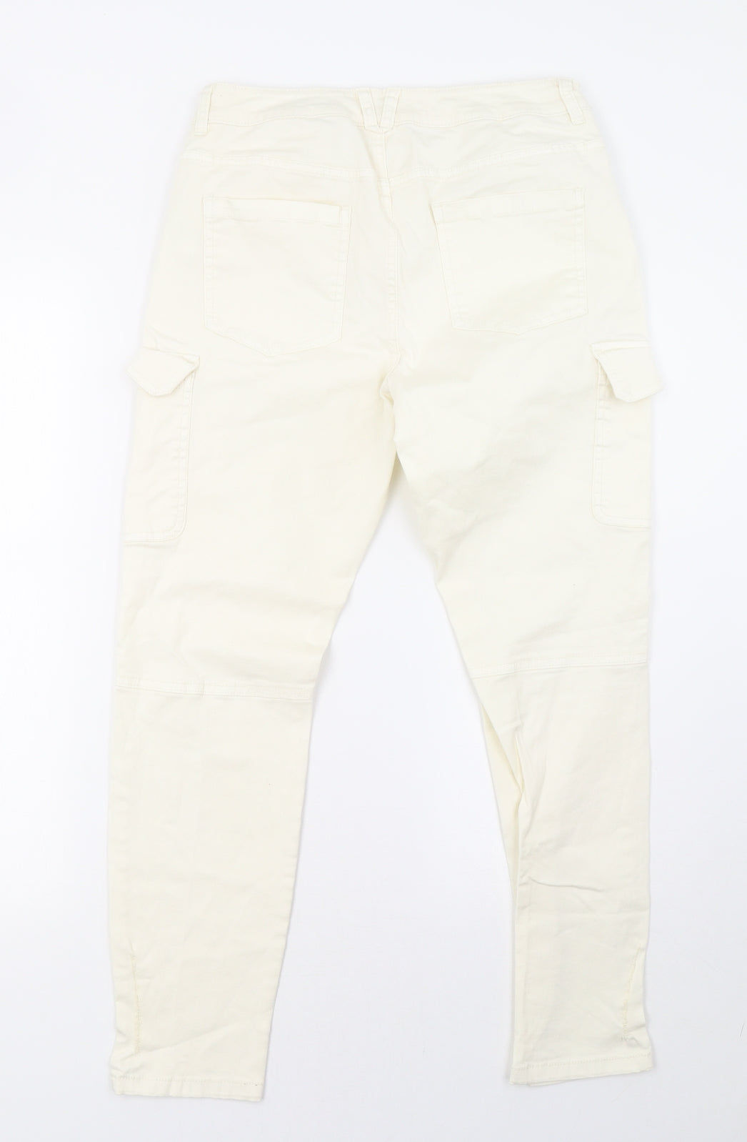 ovs  Womens White   Straight Jeans Size 8 L29 in