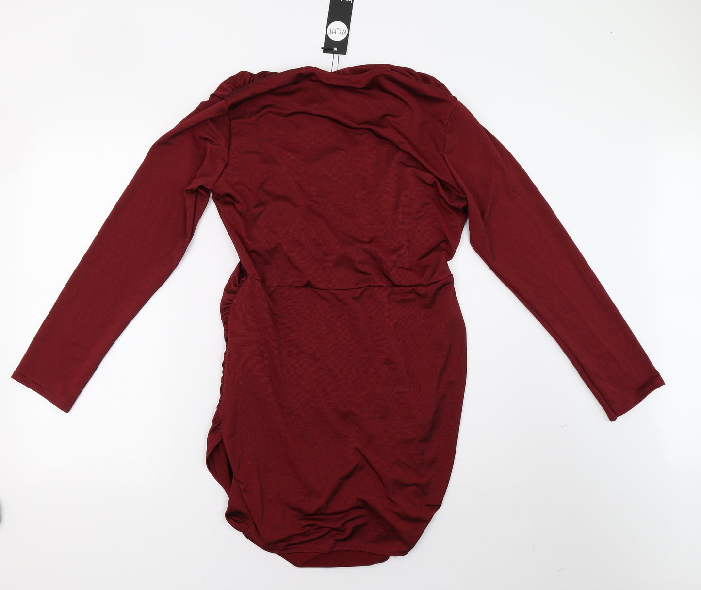 Boohoo Womens Red   A-Line  Size 18