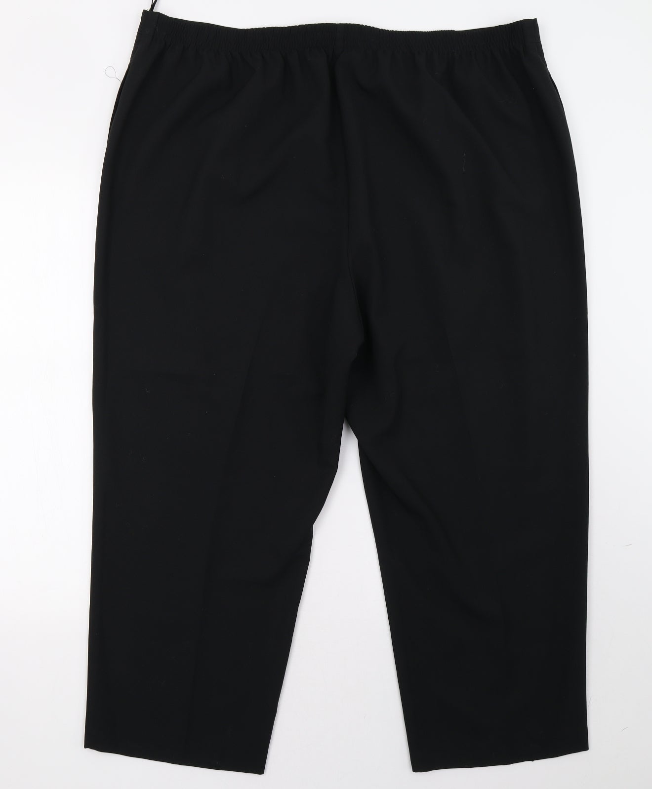 BM Collection Womens Black   Trousers  Size 22 L28 in