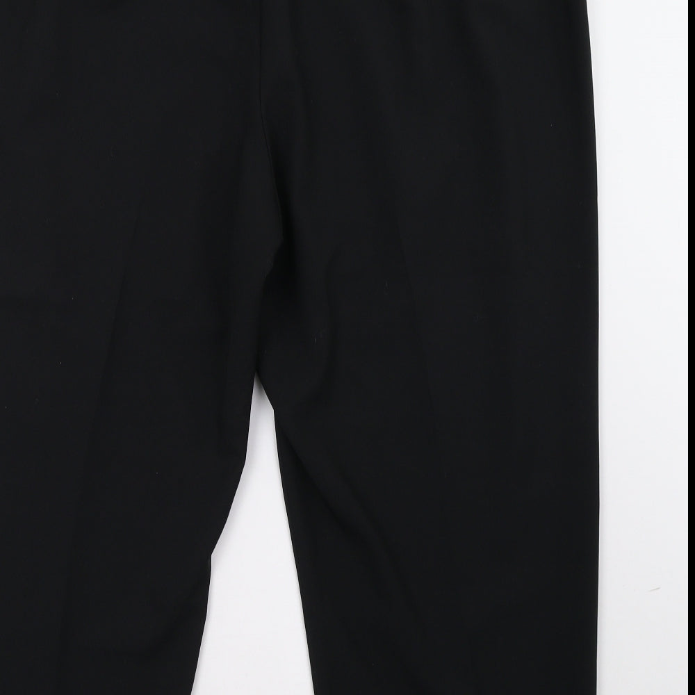 BM Collection Womens Black   Trousers  Size 22 L28 in