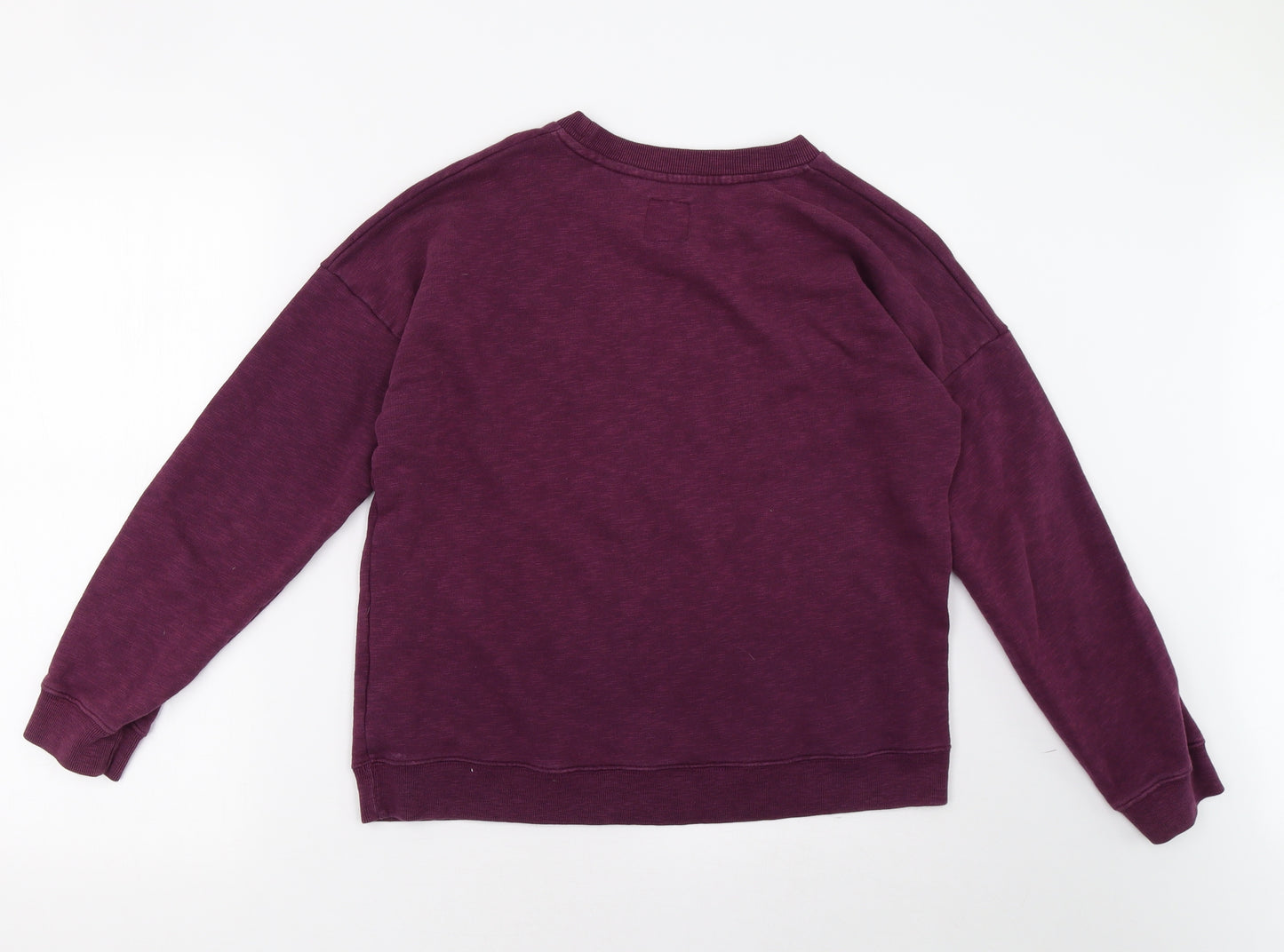 Jack Wills Womens Purple   Pullover Sweatshirt Size 10
