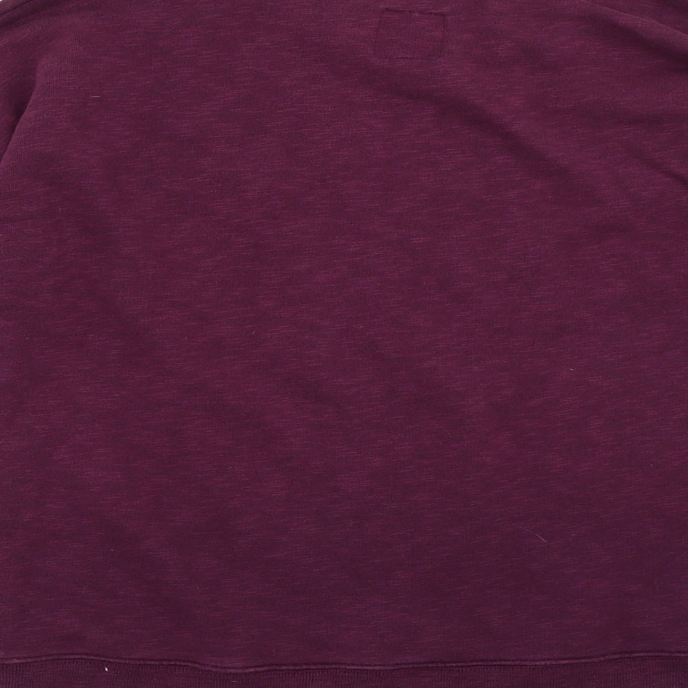 Jack Wills Womens Purple   Pullover Sweatshirt Size 10