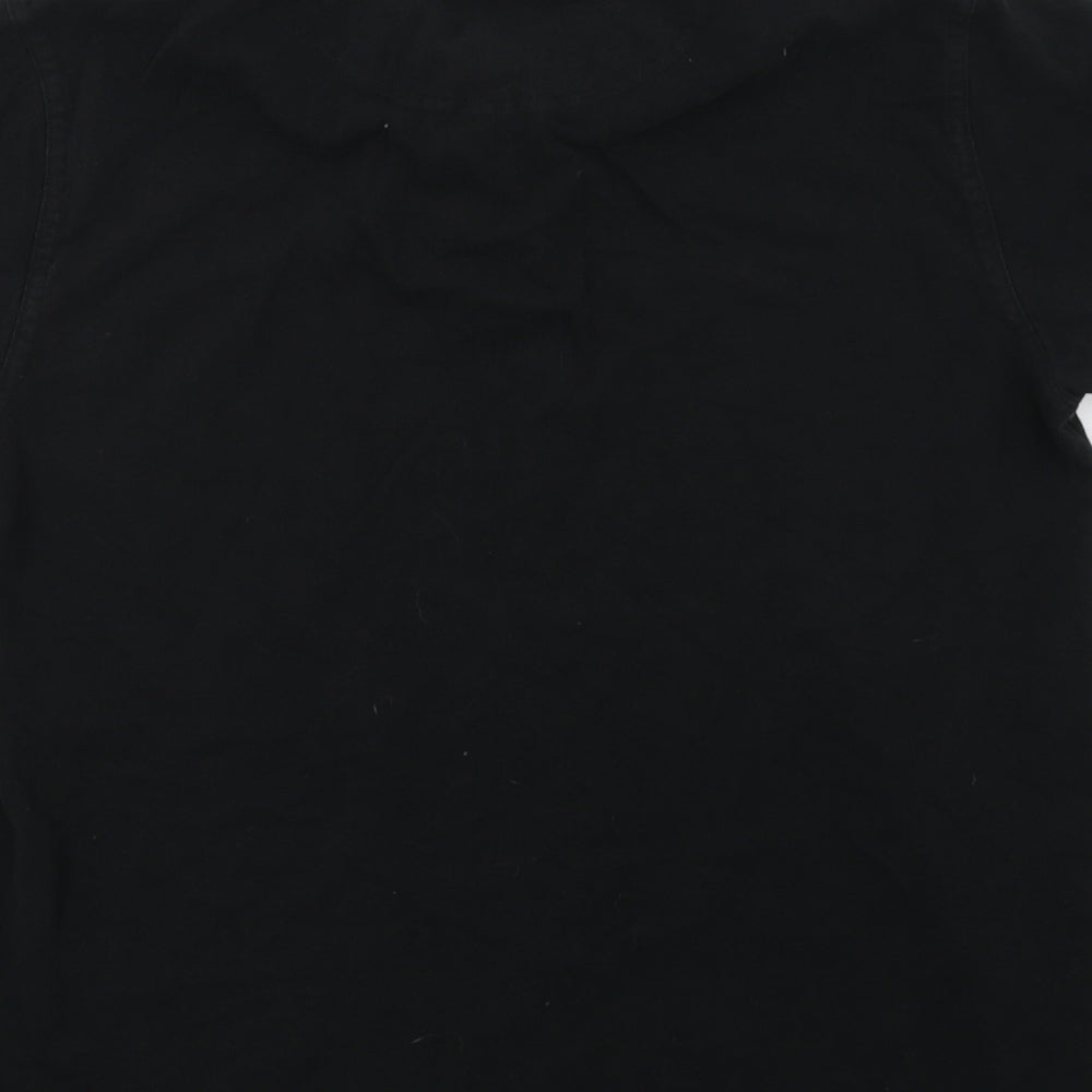 Pierre Cardin Mens Black    Polo Size M